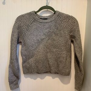 Brandy Melville grey knit sweater